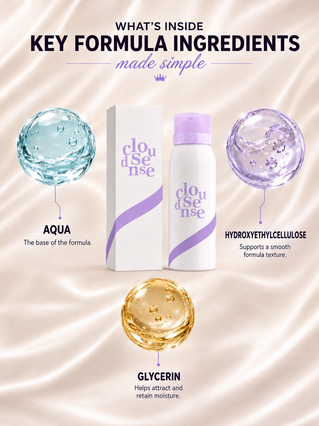 Cloud Sense Gentle Hair Removal Cream — For Sensitive Skin